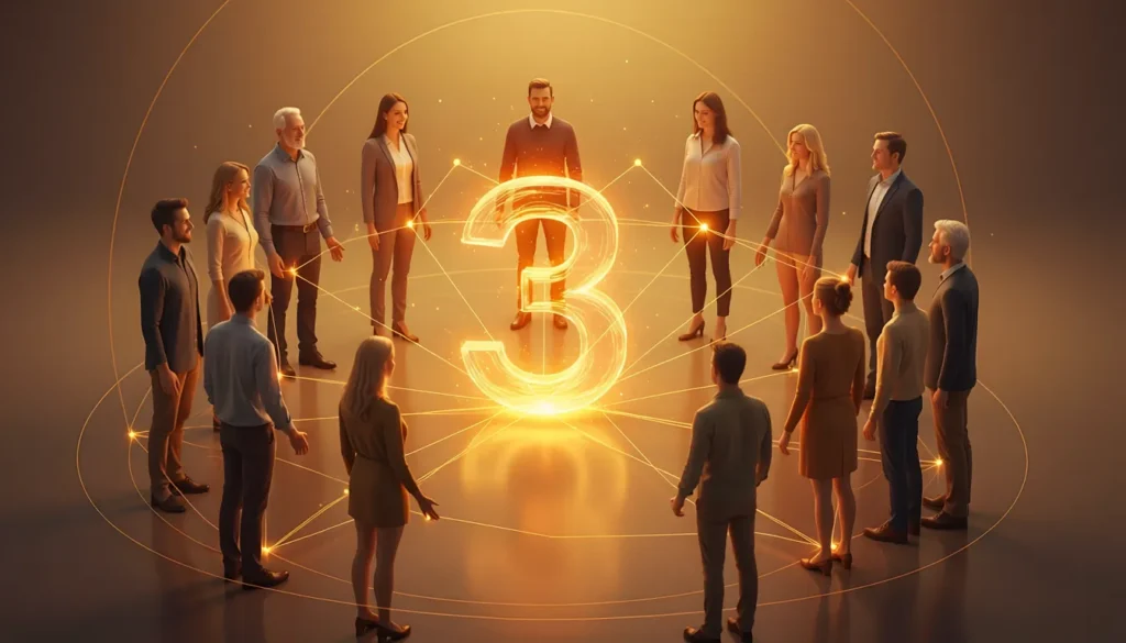 Destiny Number 3 compatibility with other numbers for friendship and business