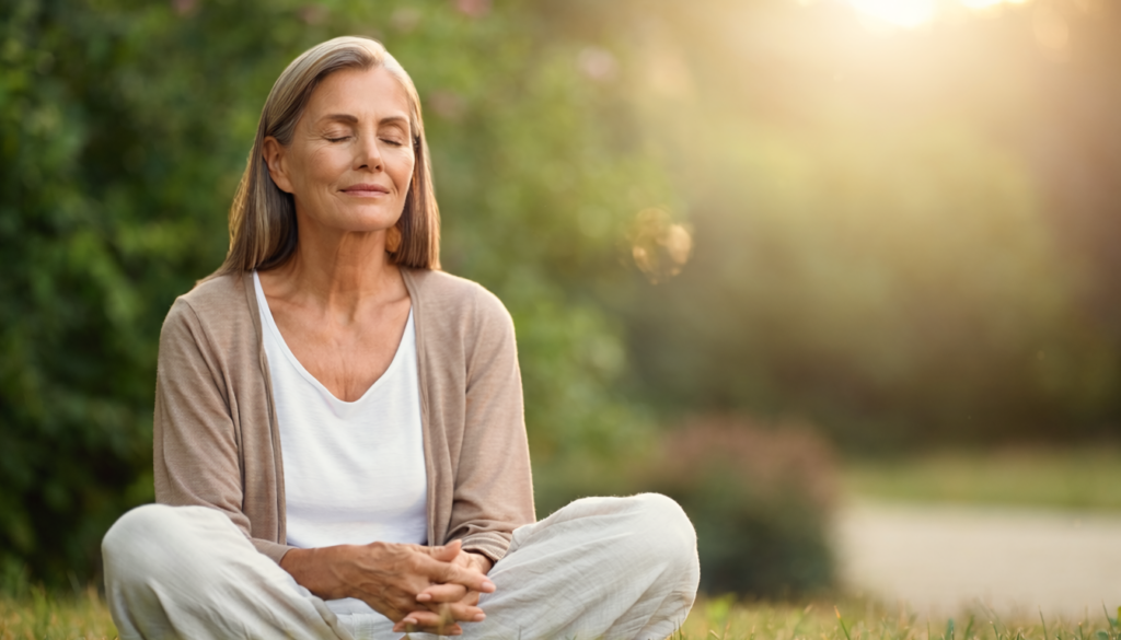 Serene woman in nature representing the compassionate personality and emotional intelligence of Destiny Number 2